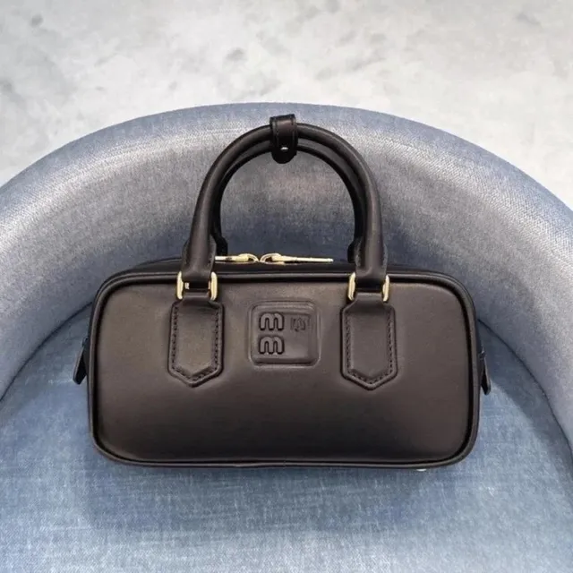 Maison Margiela Mini Bowling Bag Smooth Leather