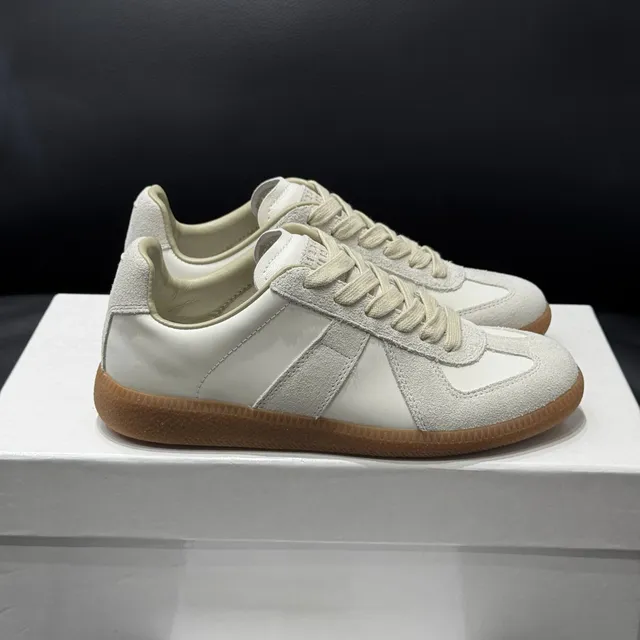 Maison Margiela Future Sneaker White Suede Leather