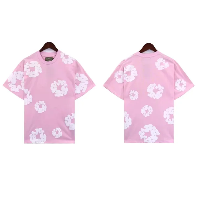 Denim Tears T-Shirt Scrunched Hair Tie Print