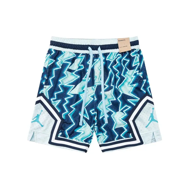 Jordan Basketball Shorts Lightning Bolt Print