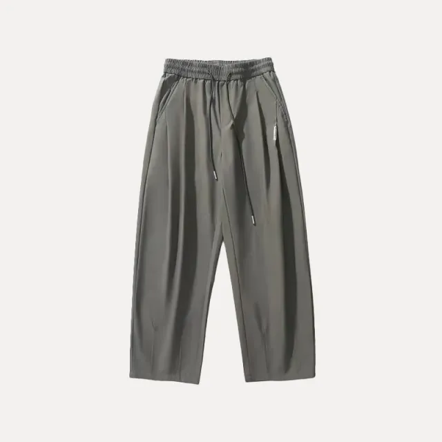 Drawstring Tapered Trousers Utility