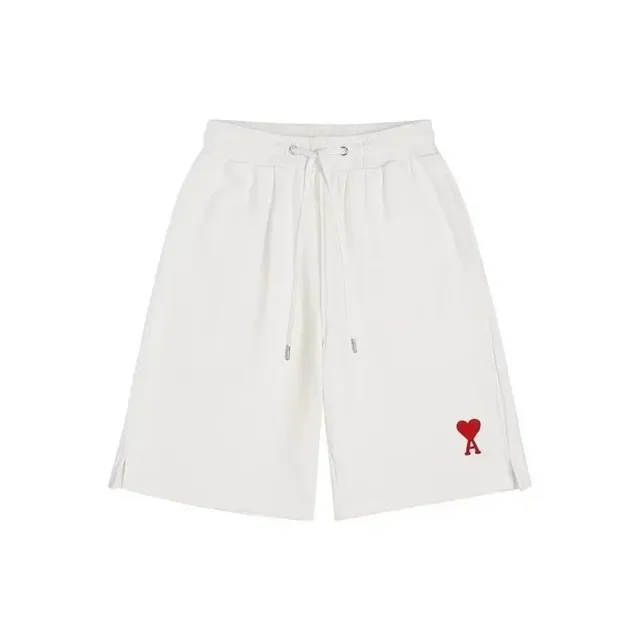 Amiri Logo Shorts Heart Logo