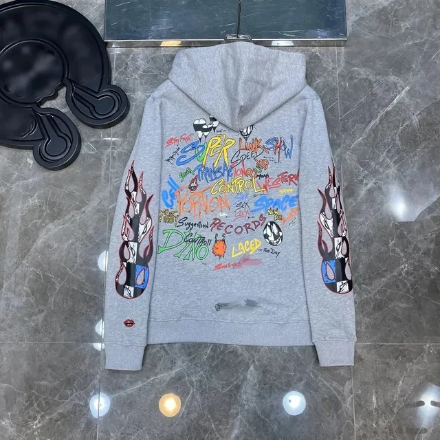 BAPE Shark Hoodie Graffiti Print