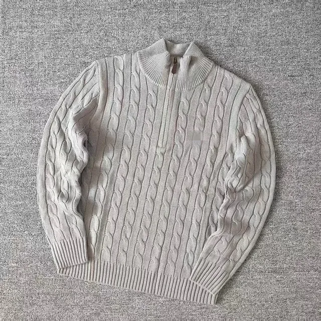Polo Ralph Lauren Cable Knit Half-Zip Sweater Classic Cable