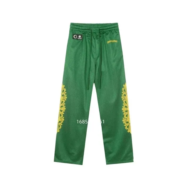 Chrome Hearts Mesh Track Pants Baroque Print