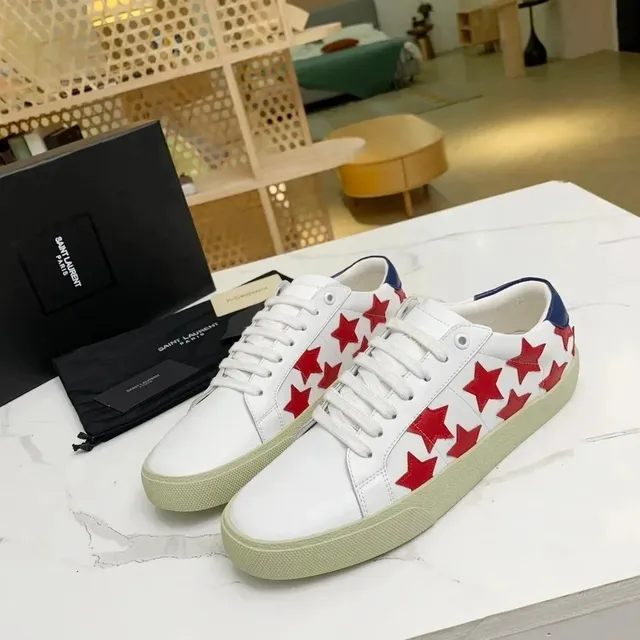 Saint Laurent Court Classic Star Print