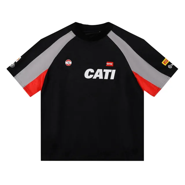 Supreme × Ferrari Raglan T-Shirt Cati