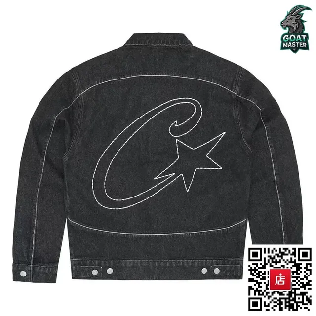 Corteiz Denim Jacket C-Star Embroidery
