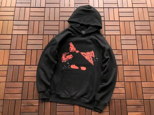 Travis Scott Graphic Print Hoodie
