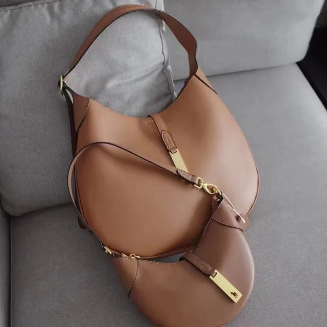 Polo Ralph Lauren Polo Bear Hobo Tan Leather