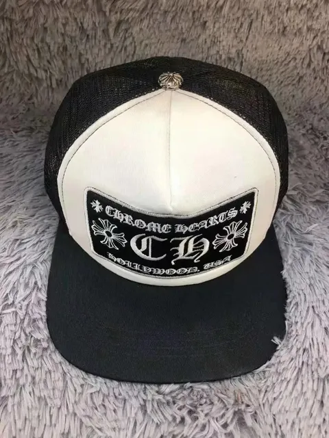 Trucker Cap Chrome Hearts Logo Patch