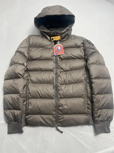 Parajumpers Puffer Jacket Olive Grey