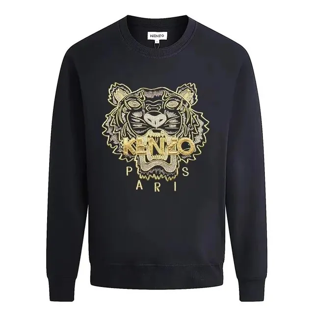Kenzo Tiger Sweatshirt Gold Embroidered