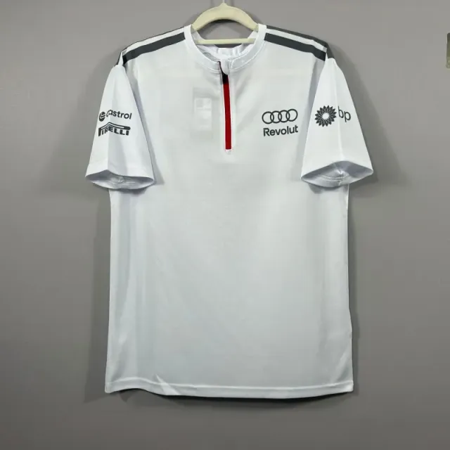 2026新款奥迪F1赛车服白色