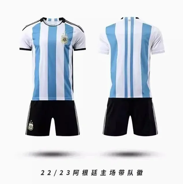 Adidas × Argentina National Team Argentina Home Kit 2022/23 Match
