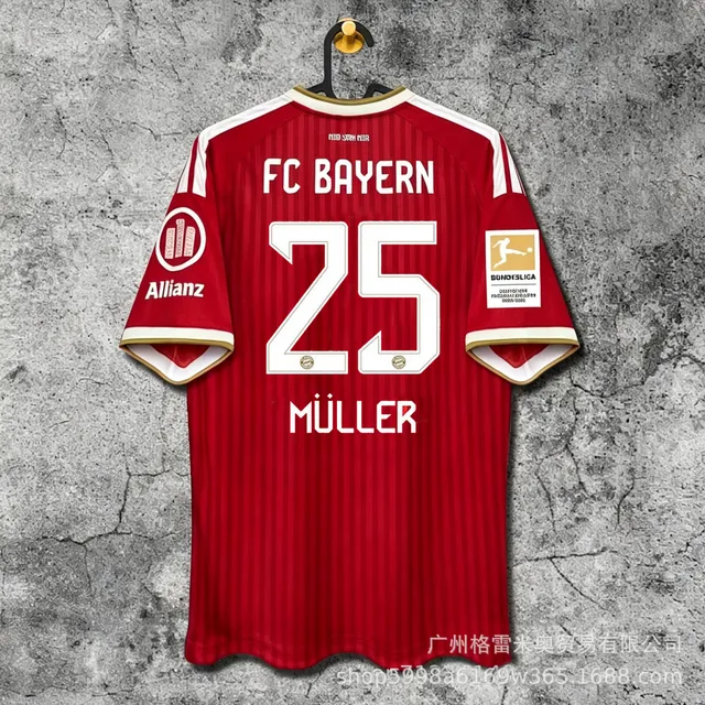 26-27 Munich home 25th star plus Bundesliga