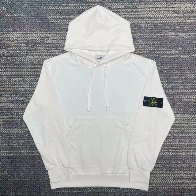 Stone Island Hooded Sweatshirt Compass Patch
