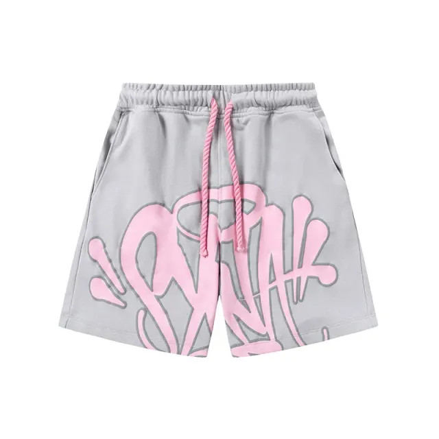 Syna World Graffiti Shorts Pink Outline