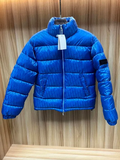 Dior Puffer Jacket Oblique Logo