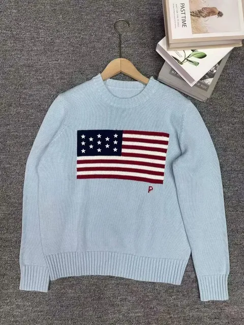 Polo Ralph Lauren Knit Sweater American Flag