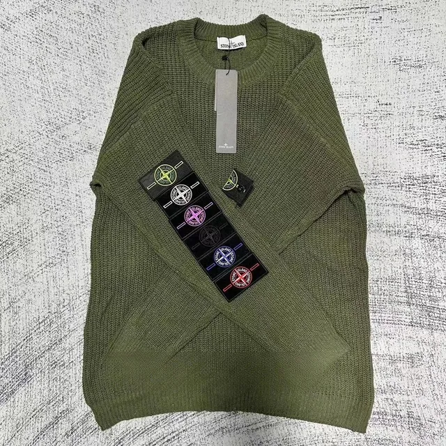 Stone Island Knit Sweater Compass Patch