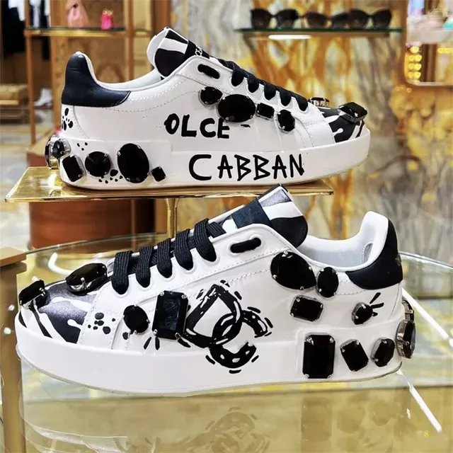 Dolce & Gabbana Sneaker Jewel-Embellished