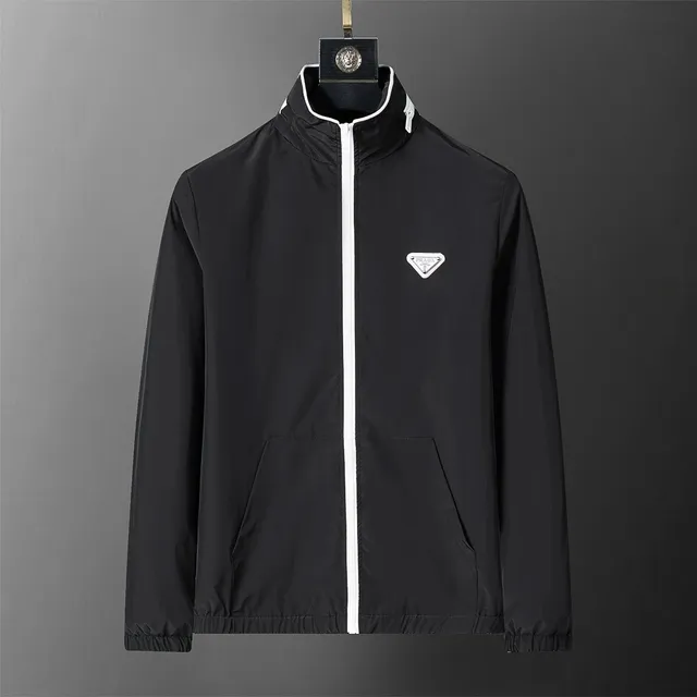Prada Linea Rossa Windbreaker Logo Patch