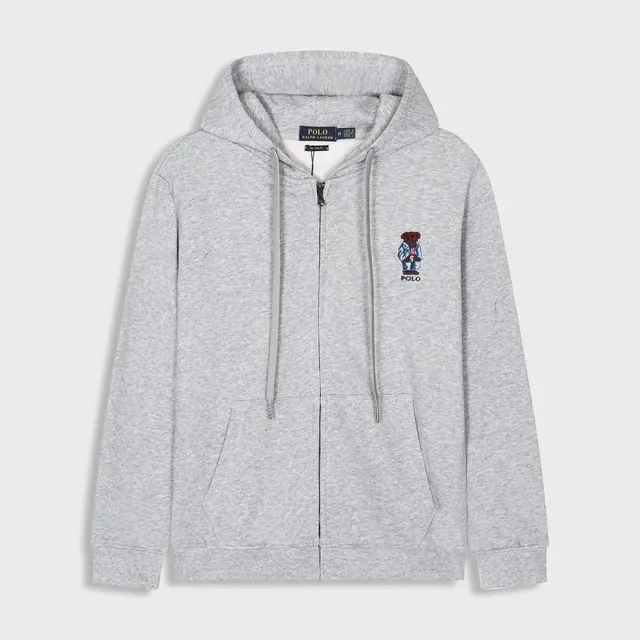Polo Ralph Lauren Zip-Up Hoodie Polo Bear Embroidery