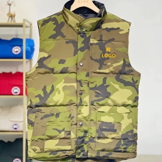 Canada Goose Puffer Vest Camo Print