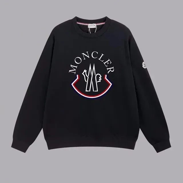 Moncler Crewneck Sweatshirt Logo Embroidered
