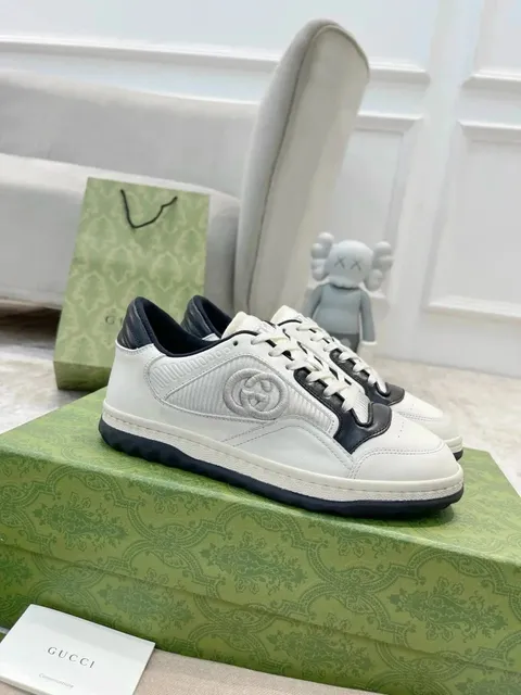 Gucci Horsebit 1955 Sneaker White and Navy