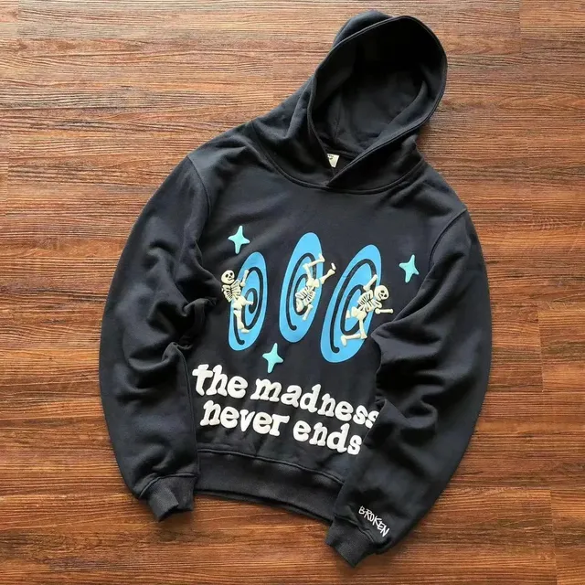 Broken Planet Hoodie The Madness Never Ends