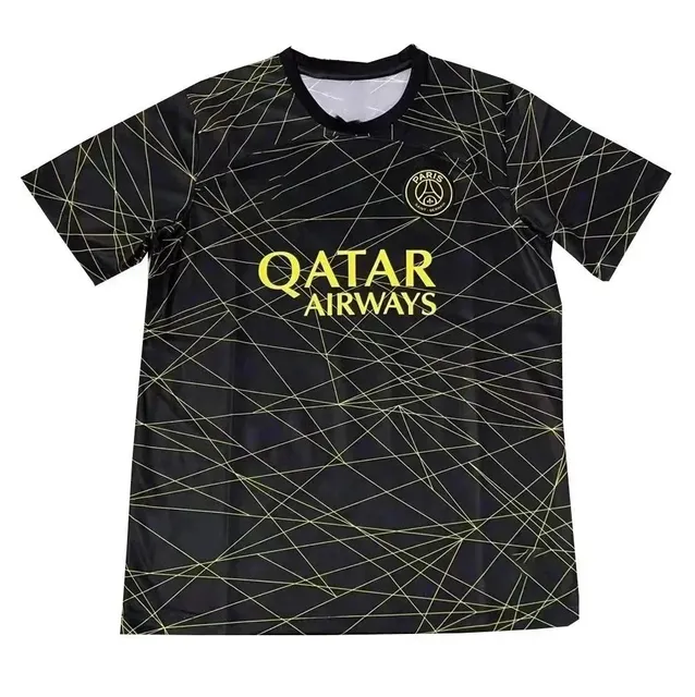 Paris Saint-Germain Home Jersey Geometric Line Print