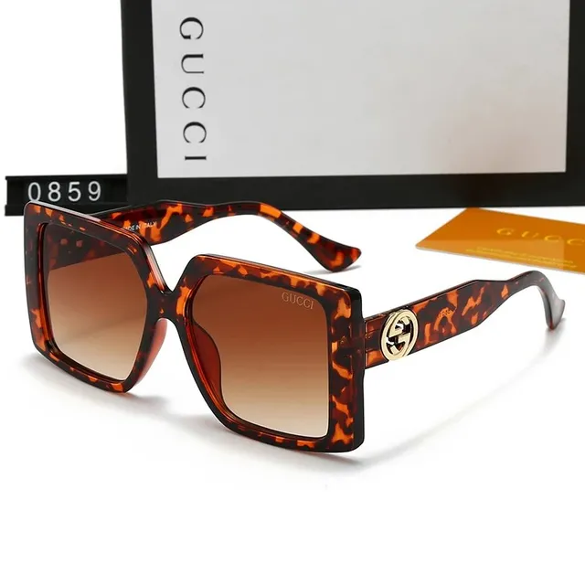 Gucci Square Sunglasses Tortoiseshell