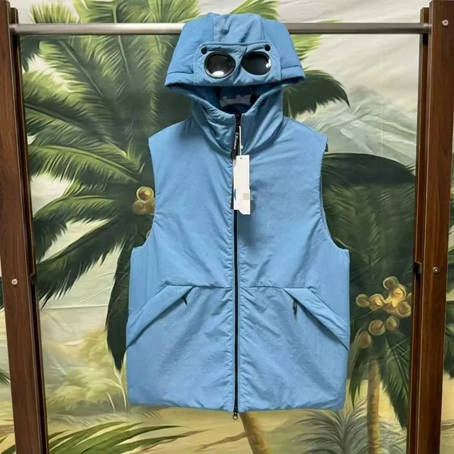 C.P. Company Goggle Vest Light Blue