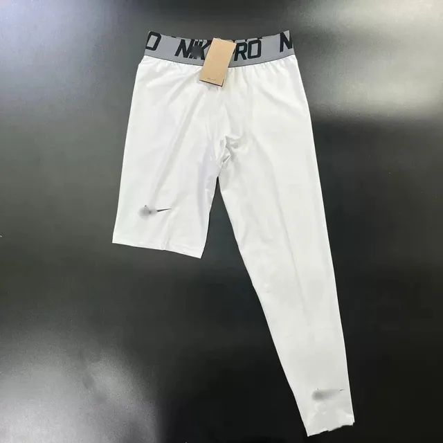 Nike Pro Compression Tights White