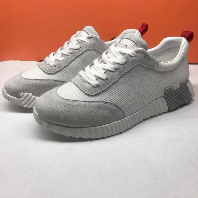 Hermès Low Sneaker Grey White