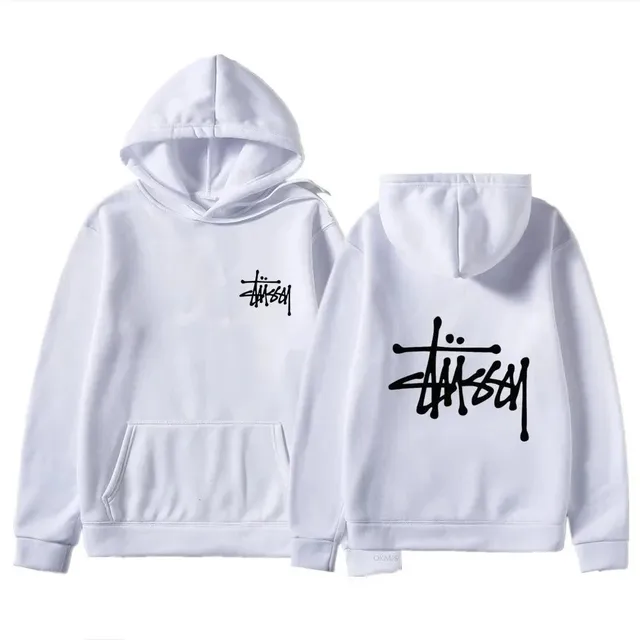 Stüssy Classic Hoodie Black Logo