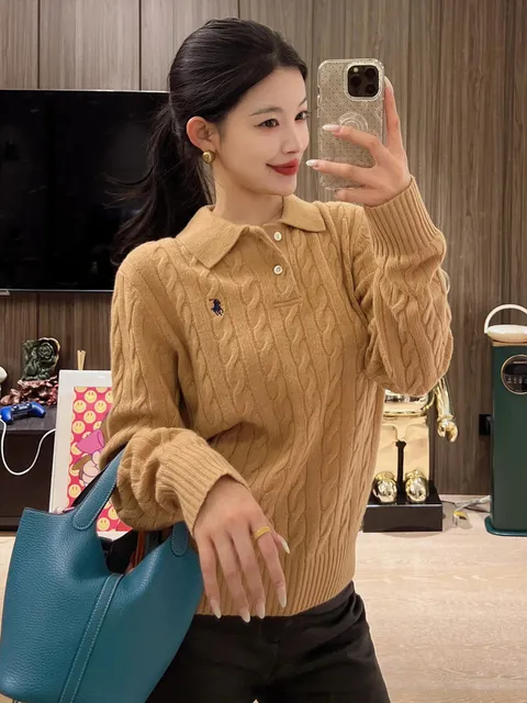 Polo Ralph Lauren Cable Knit Polo Classic Fit