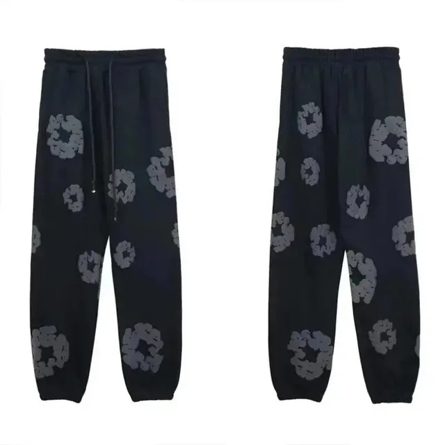 Printed Joggers Floral Allover Print