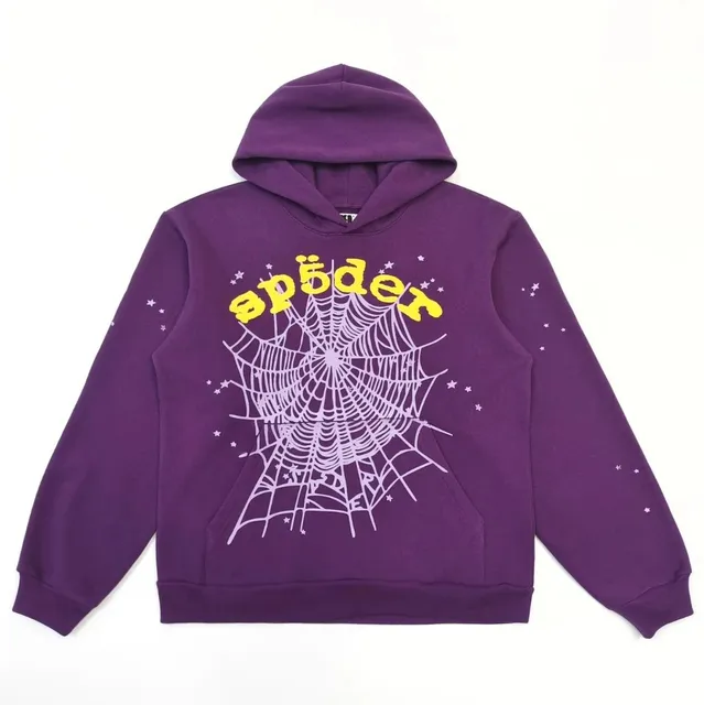 Sp5der Spider Hoodie Web Print