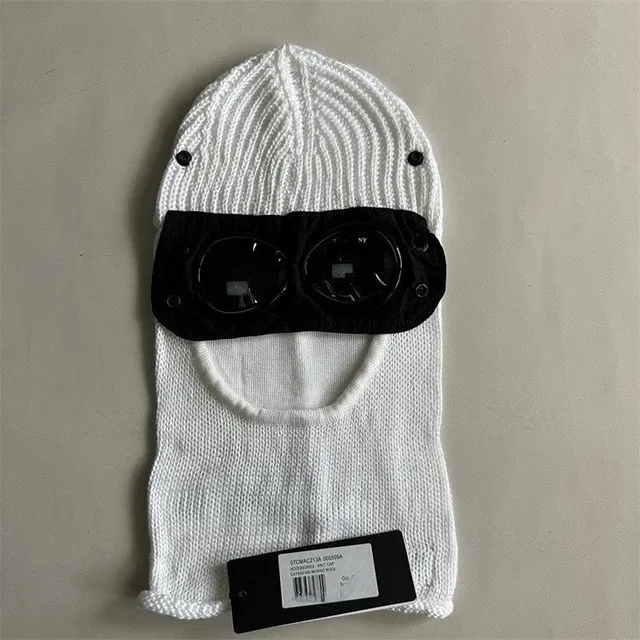 C.P. Company Goggle Balaclava Ribbed Knit with Goggle Panel