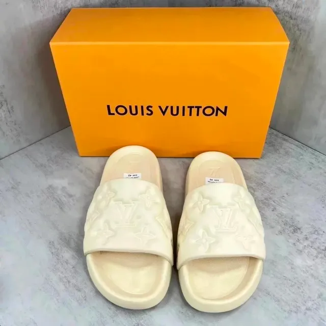 Louis Vuitton LV Slides Monogram Embossed