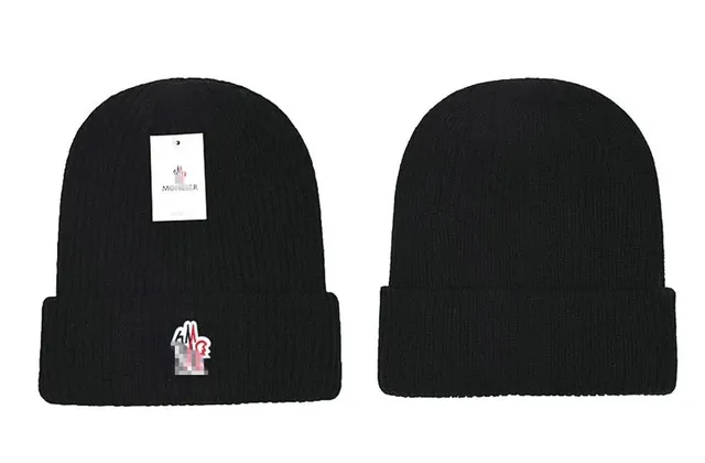 Moncler Beanie Logo Embroidered