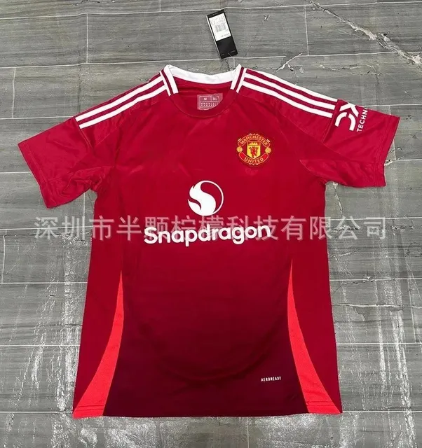 Adidas Manchester United Home Jersey Snapdragon Sponsor