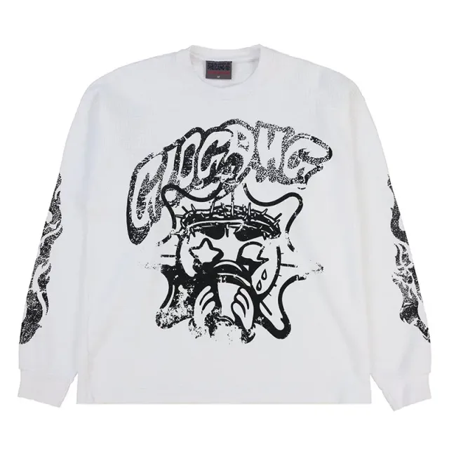 Glo Gang Long Sleeve Tee Crown Graphic