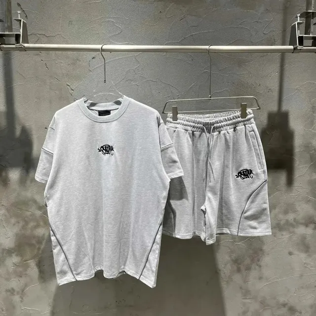Syna World T-Shirt and Shorts Set Graffiti Logo