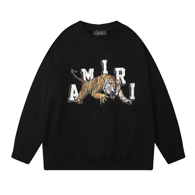 Amiri Crewneck Sweatshirt Tiger Graphic