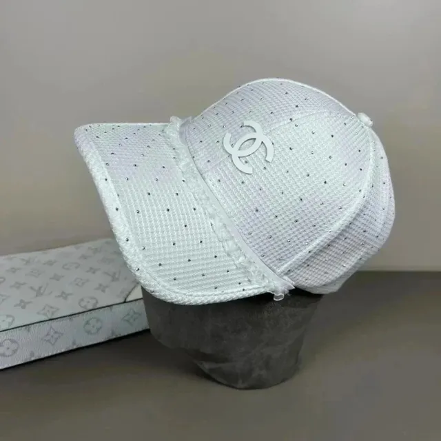 Chanel Baseball Cap Crystal-Embellished