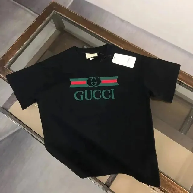 Gucci T-Shirt Web Stripe Logo